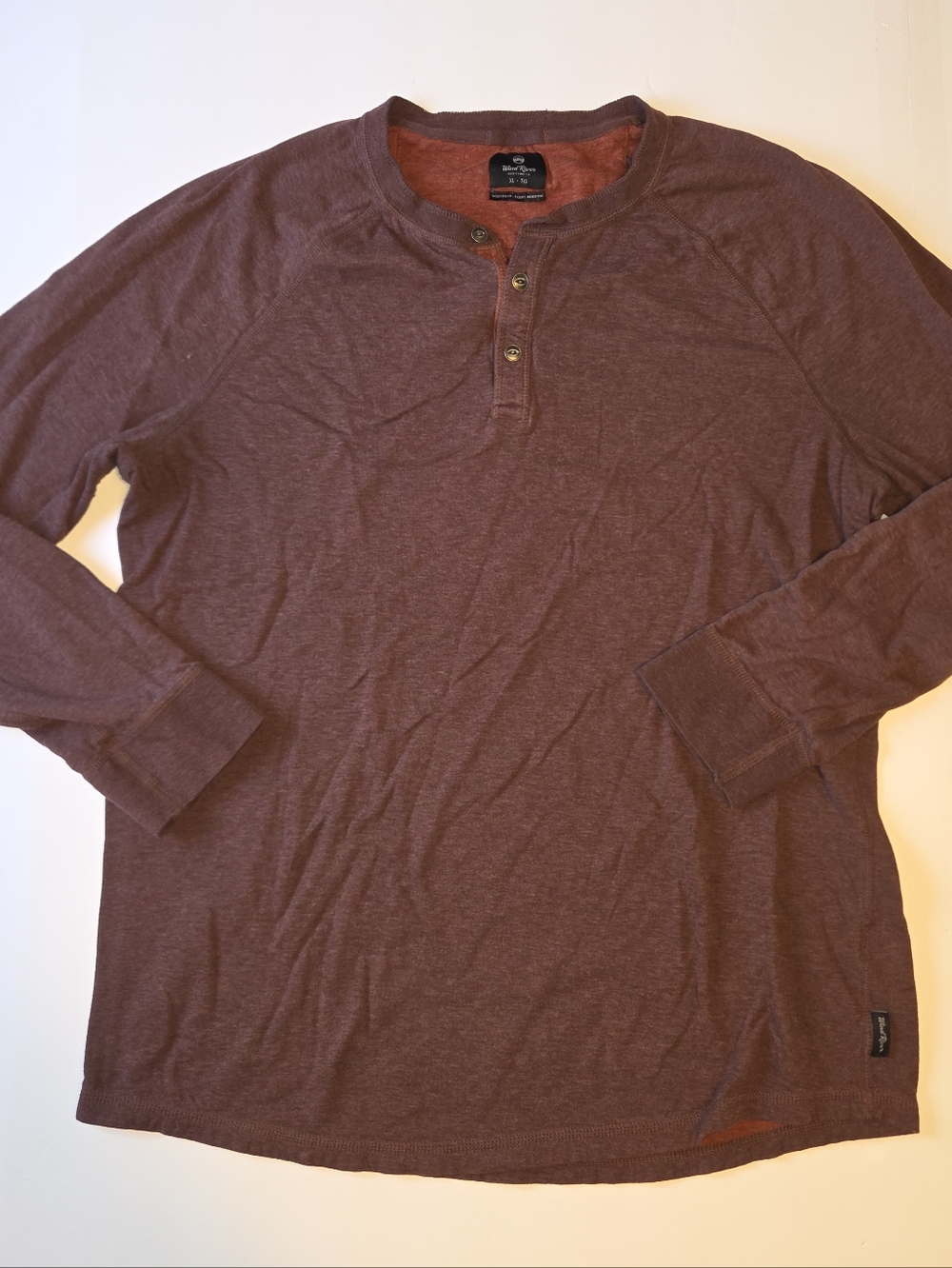 Wind River Long Sleeve Crewneck XL Burgundy